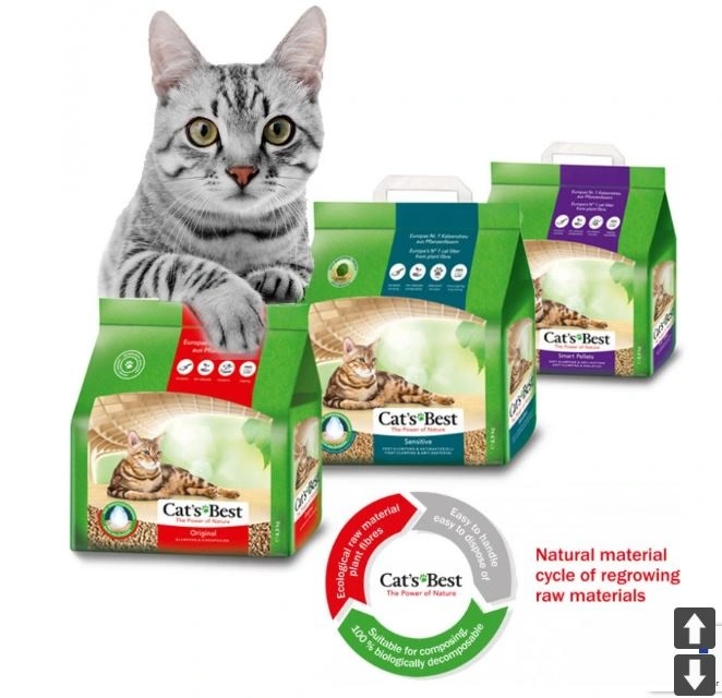 Cats Best Øko Plus klumpende Kattegrus 4,3 kg